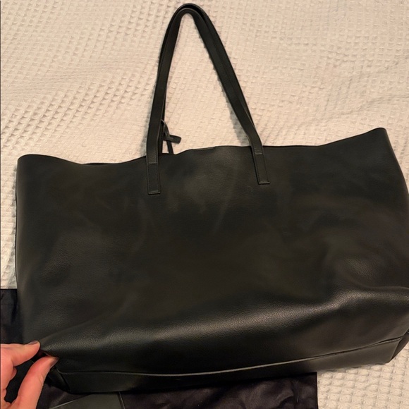 Yves Saint Laurent Black Leather Tote - Picture 14 of 14